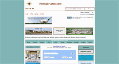 Desktop Screenshot of ferieportalen.com